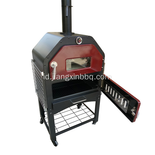 Deluxe Pizza Oven Dengan Jendela